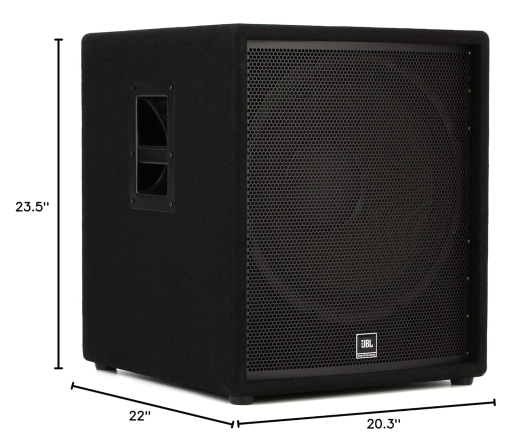 Black 18-Inch Passive Subwoofer P69375