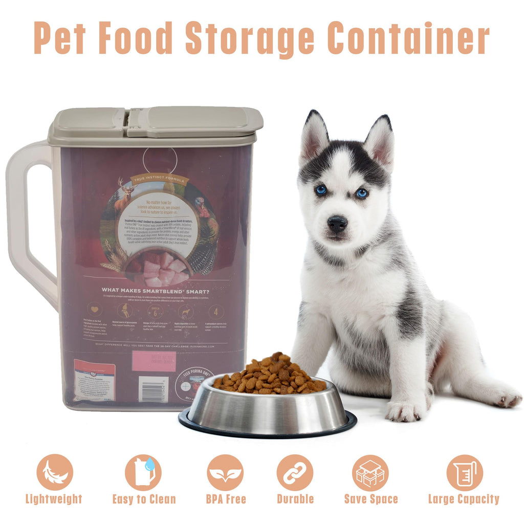 8 Quart Pet Food Storage Container with Scoop U73431