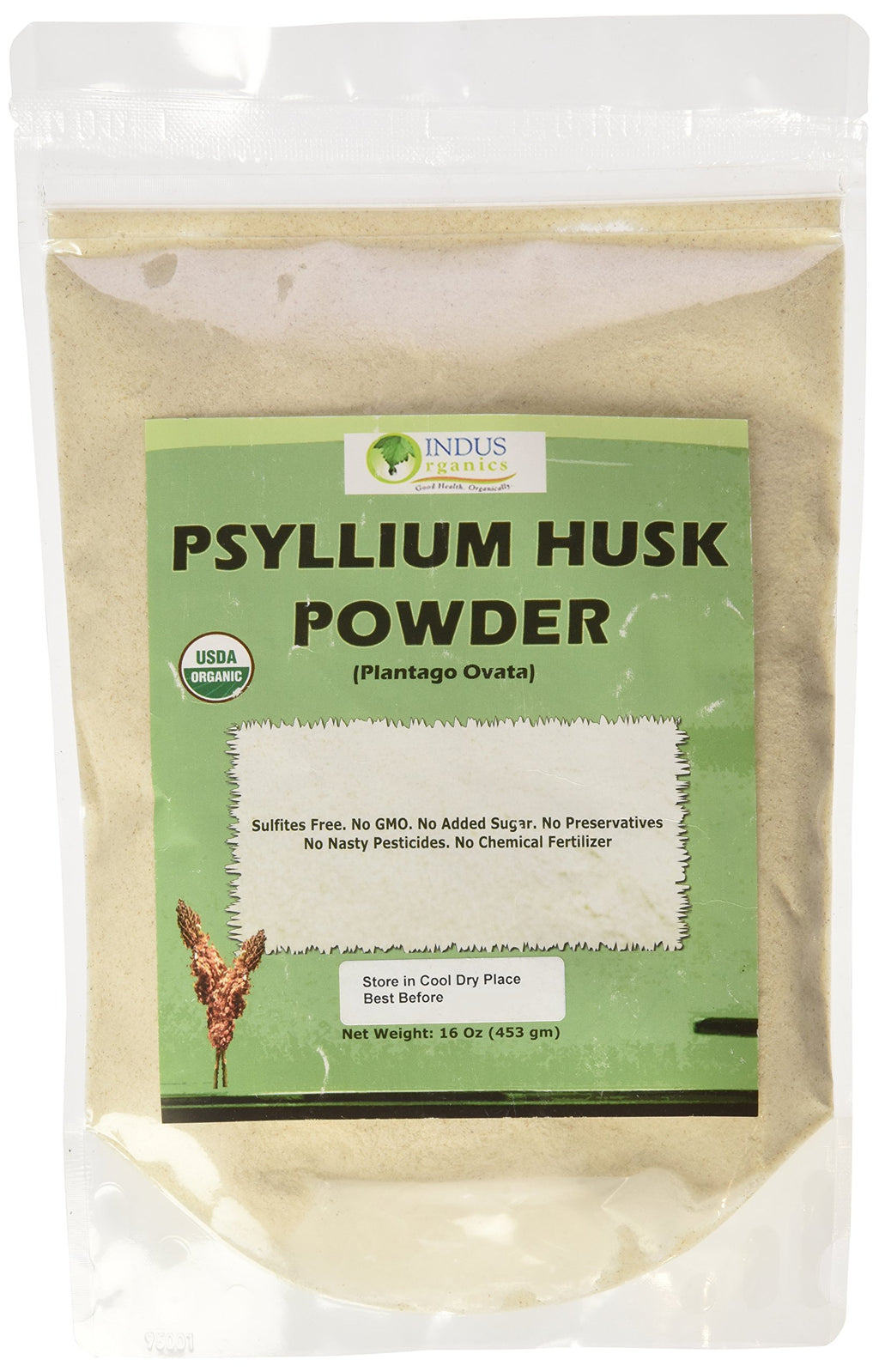 Psyllium Husk Powder 1 Lb Bag E2410