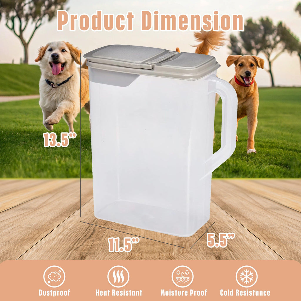 8 Quart Pet Food Storage Container with Scoop U73431