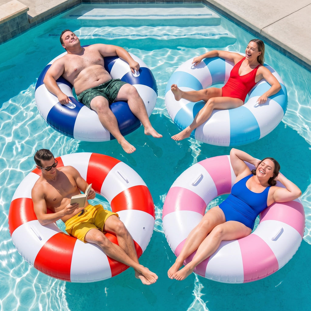 Inflatable Pool Floats 4 Pack X901737