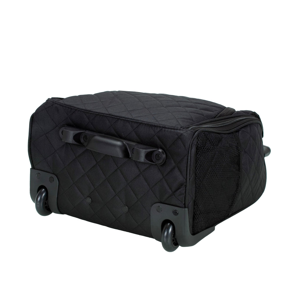 Black Wheeled Underseater Carry-On Luggage H205