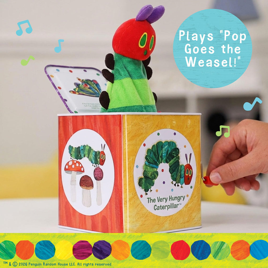 The Very Hungry Caterpillar Jack in the Box Toy P448
