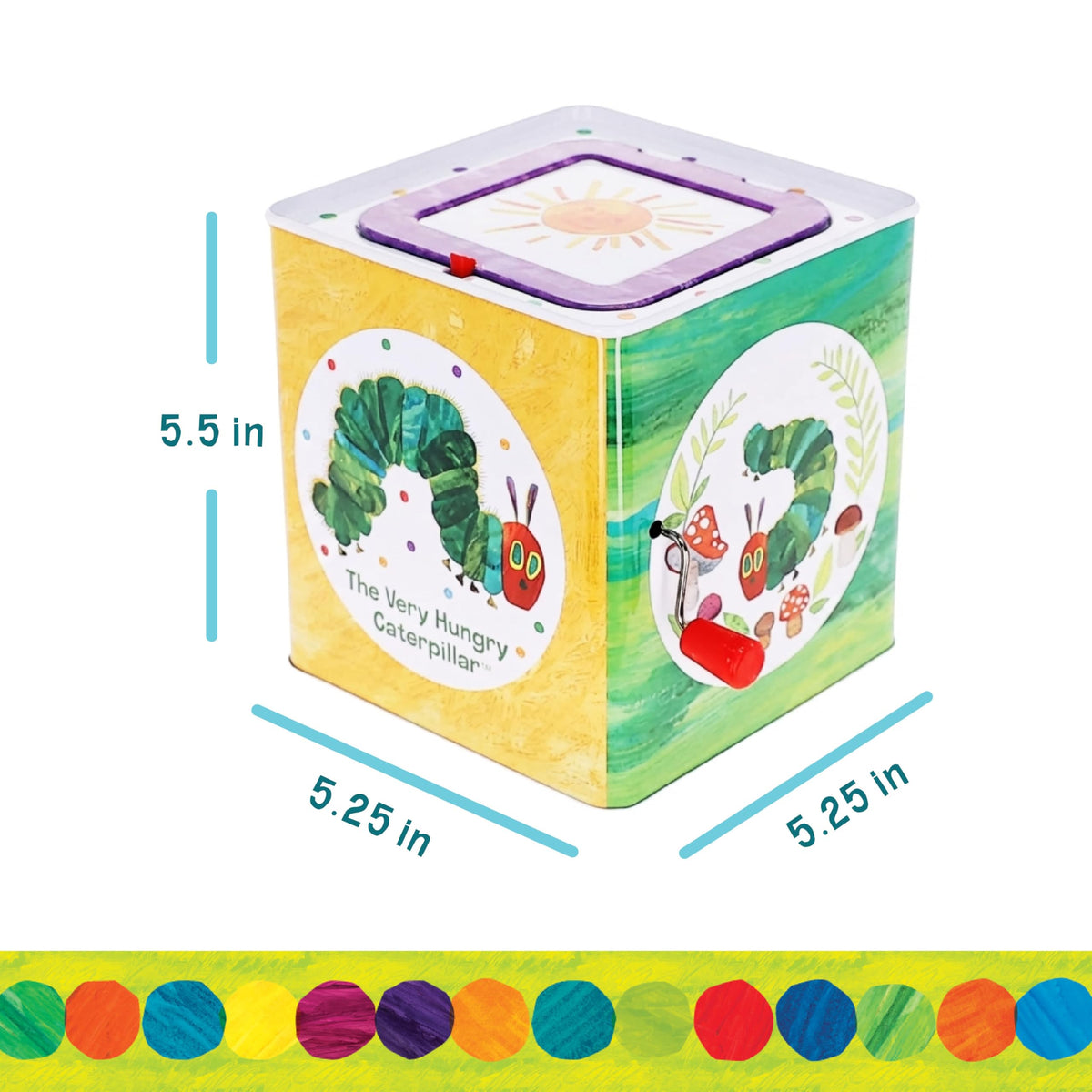 The Very Hungry Caterpillar Jack in the Box Toy P448
