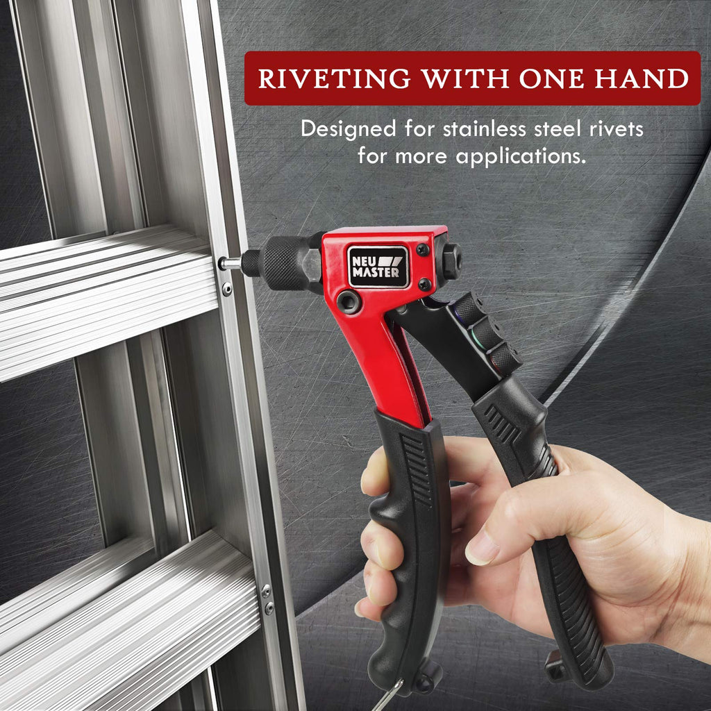Rivet Gun Tool Kit with 200 Rivets V551