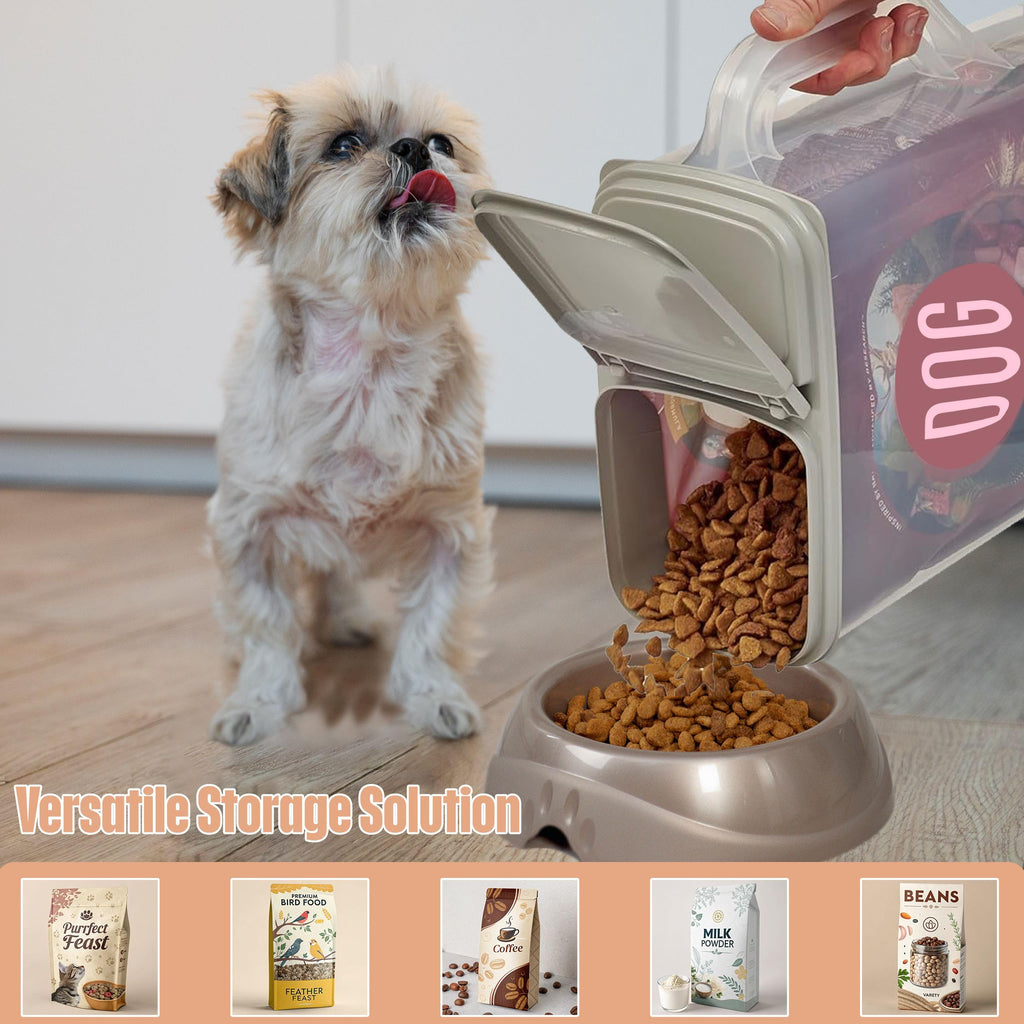 8 Quart Pet Food Storage Container with Scoop U73431