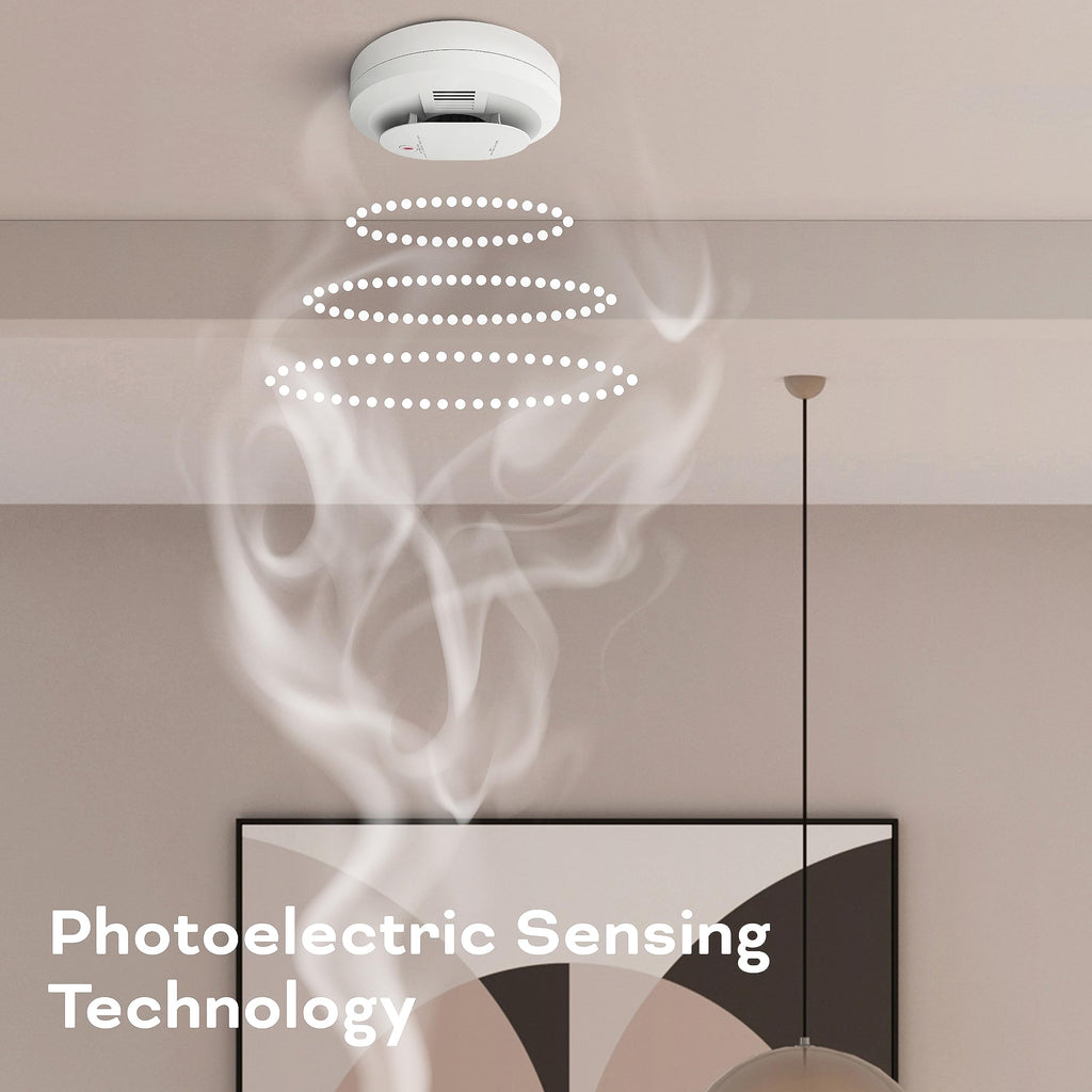 Hardwired Smoke & Carbon Monoxide Detector, 4 Pack T222713