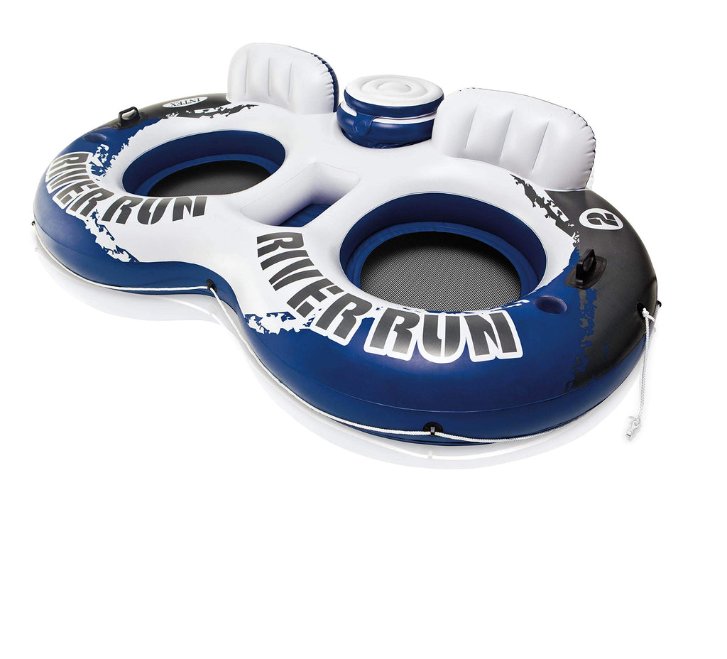 Inflatable 2-Person Floating Lake Lounge, 2-Pack T42008