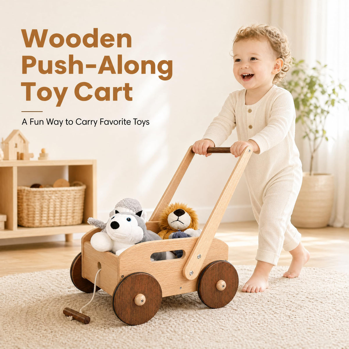 Wooden Baby Walker O1322