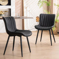 Black Dining Chairs Set of 2 K37266