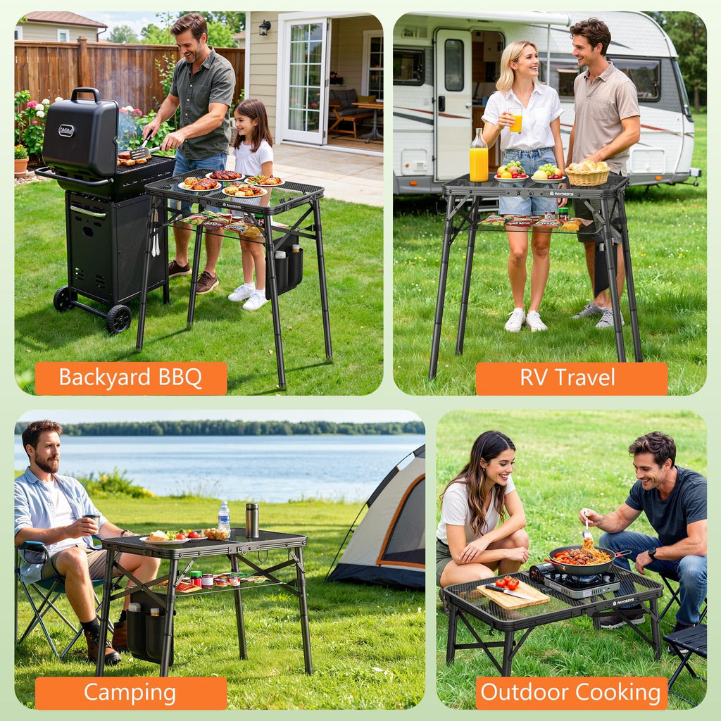 Portable Folding Grill Table R372517