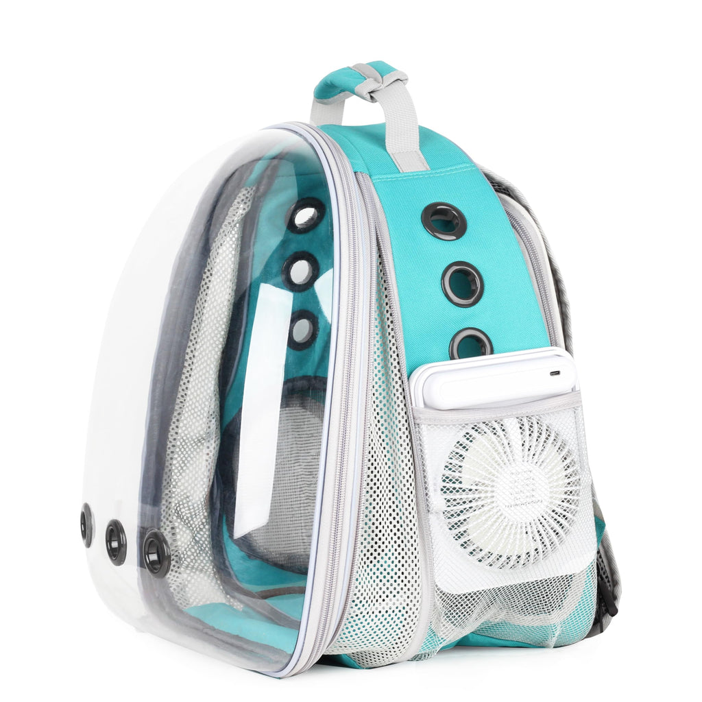 Expandable Cat Backpack with Mini Fan O431