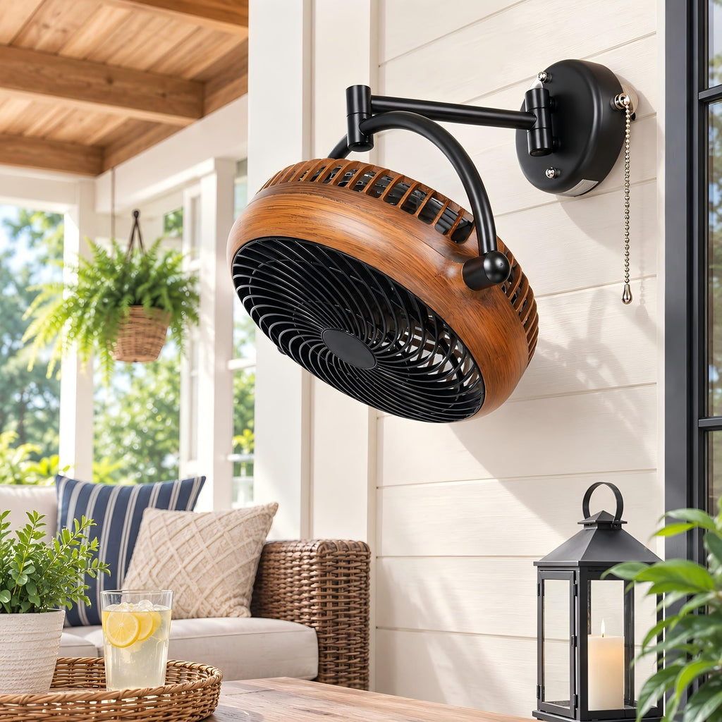 10 Inch Oscillating Wall Mount Fan D978193