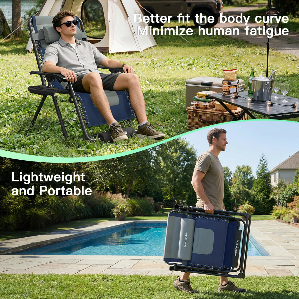 Zero Gravity Patio Lounge Chair Y16107