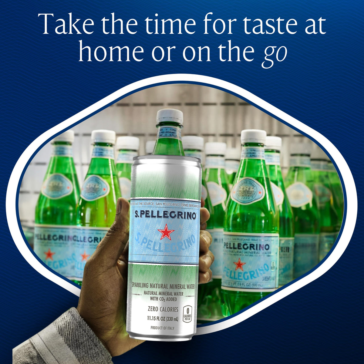 Sparkling Natural Mineral Water 11.15 Fl. Oz (Pack of 24) N35857