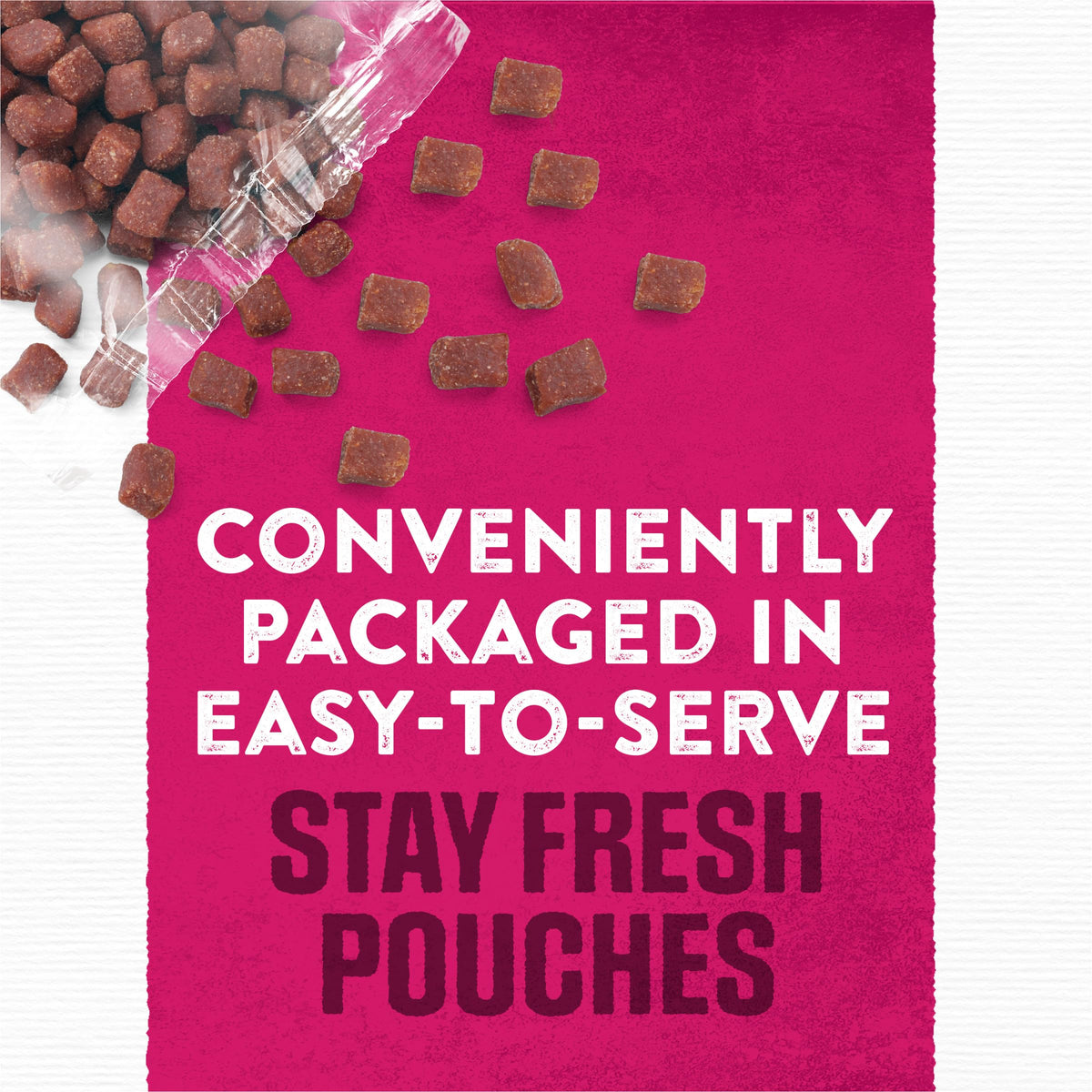 Moist & Meaty Soft Dog Food Pouches, 36 ct O170467