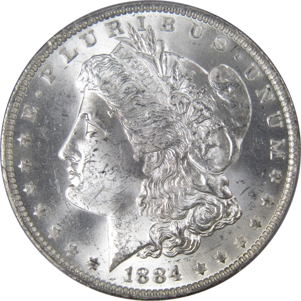 Morgan Silver Dollar Uncirculated $1 Coin Q3792
