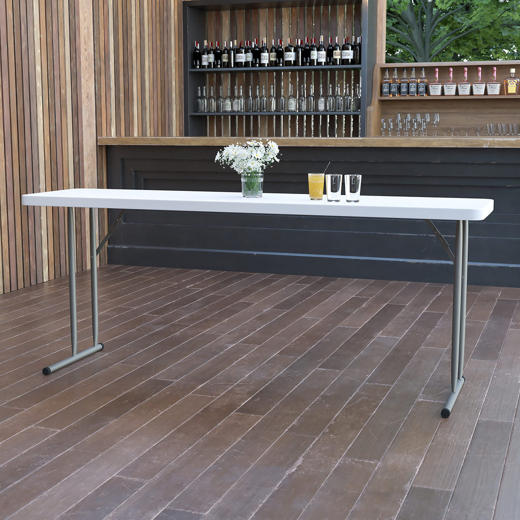 6-Foot Granite White Training Table V75382