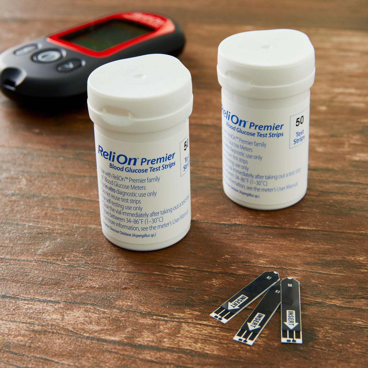 Blood Glucose Test Strips 100 Count 2 Pack H17715